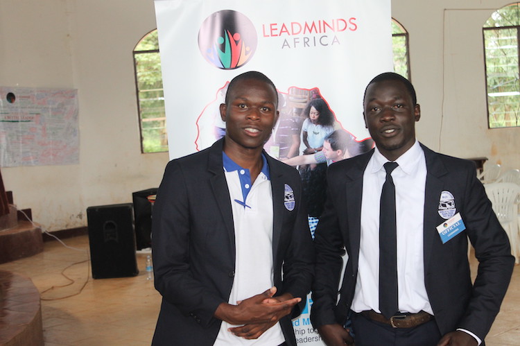 Two young leaders dressed for employment.